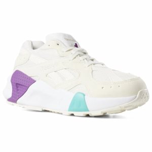 Adidasy Męskie Reebok Aztrek Double Białe/Turkusowe PL 17UEWZQ